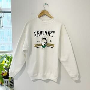 Disney World Newport Bay Club Oversize Sweatshirt Size Large